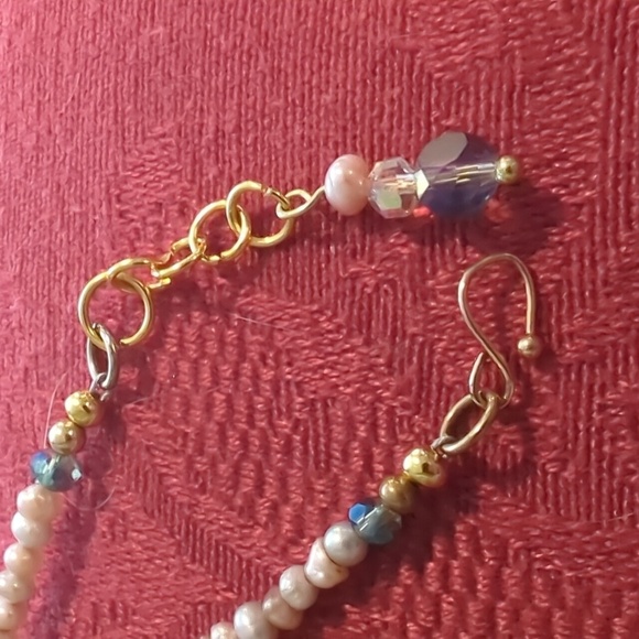 NWOT Vintage Rose Fresh Water Pearl Necklace - Picture 8 of 14